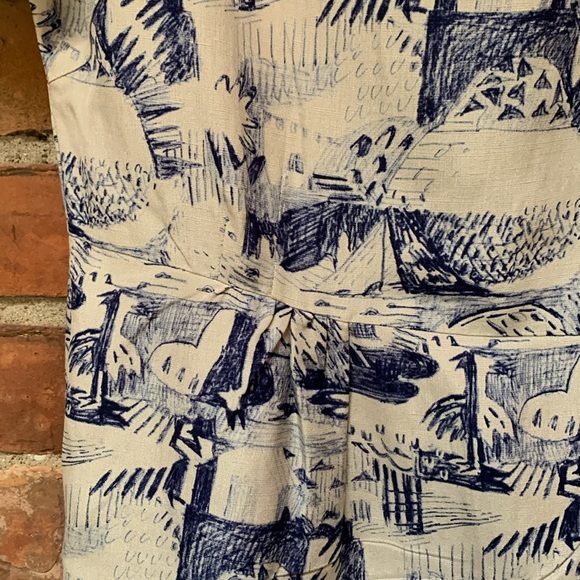 Feral Childe Silk Linen Van Allen Sheath Dress - Picture 6 of 16